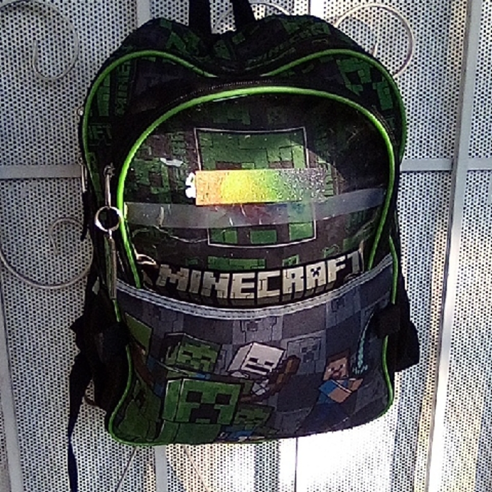 Minecraft Backpack Large Spacious In Very Good Pr… - image 1
